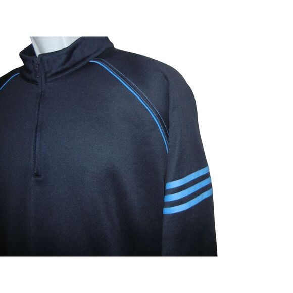 Adidas Golf Jacket Men Size XL 1/4 Zip Windbreaker Polyester Pullover Sweater - Picture 3 of 10